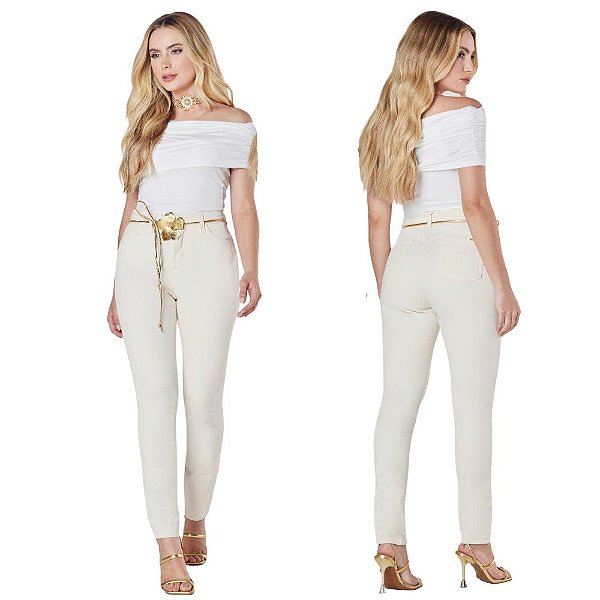 CALÇA SKINNY 100%ALGODÃO - TEEZZ 21650