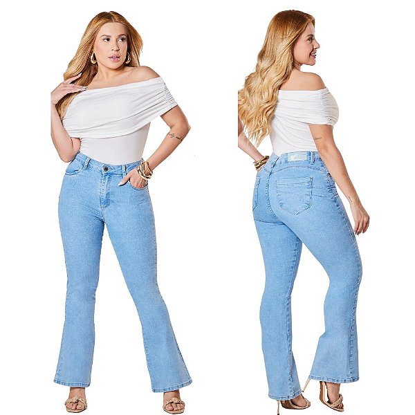 CALÇA FLARE PETIT (CURTA) - MAX DENIM 6420