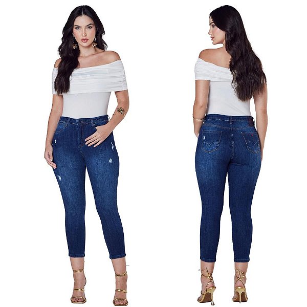 CALÇA SKINNY CROPPED - TEEZZ 21657