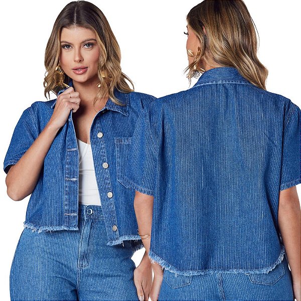 CAMISA CROPPED - TEEZZ 21737