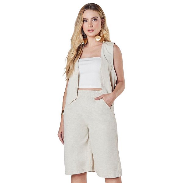 JORTS EM LINHO - TEEZZ 21684