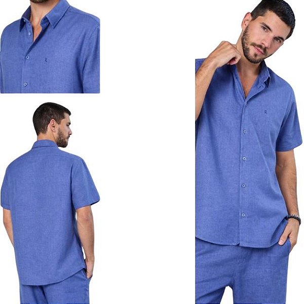 CAMISA MANGA CURTA MASC- 11251