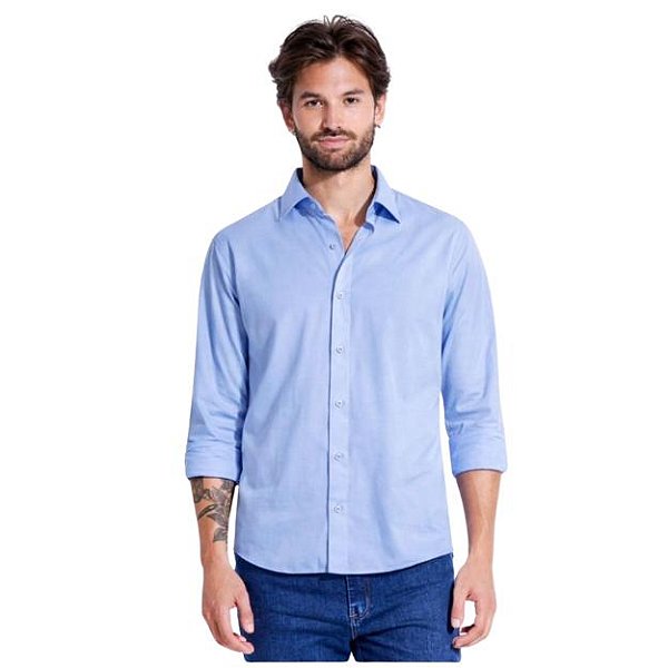 CAMISA MANGA LONGA SLIM- 11055