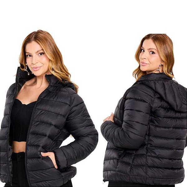 JAQUETA NYLON FEM -25687