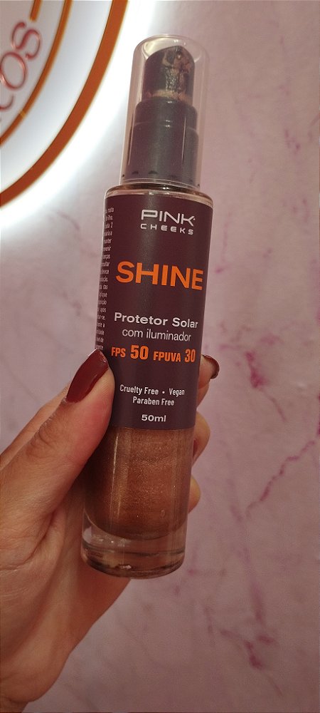 Shine protetor solar Pink cheeks