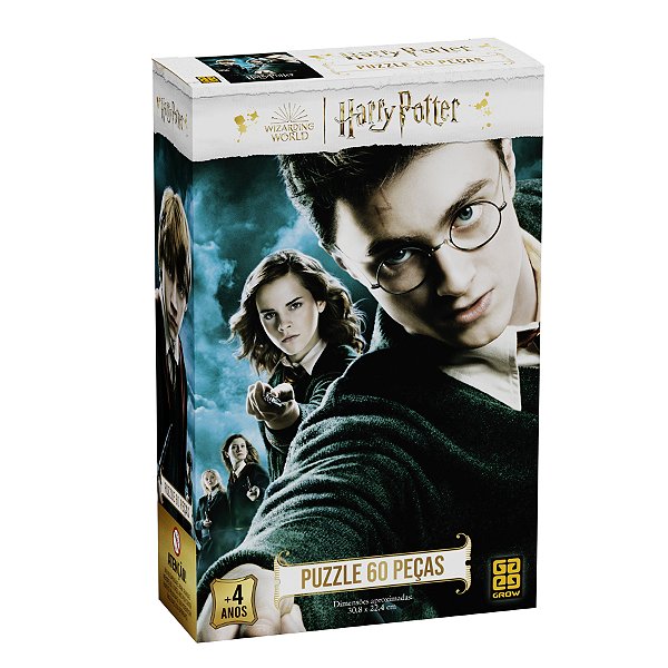 Quebra-Cabeça Puzzle Harry Potter - 60 peças