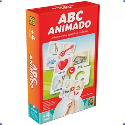 Jogo Infantil ABC Animado Grow