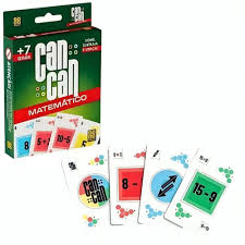 Jogo de Cartas Can Can Matemático