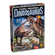 Super Memória Dinossauros 54 Pares