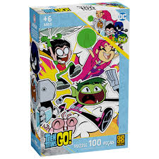Puzzle Teen Titans Go! - 100 peças