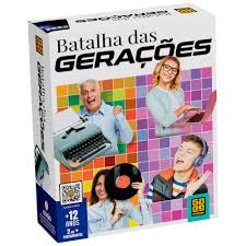 Jogo Batalha das Gerações Diversão para Família Grow