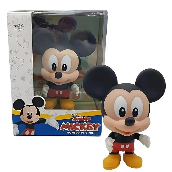 Boneco Vinil Mickey 12cm Disney