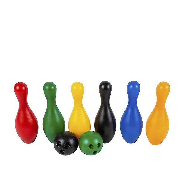 Jogo de Boliche colorido lider