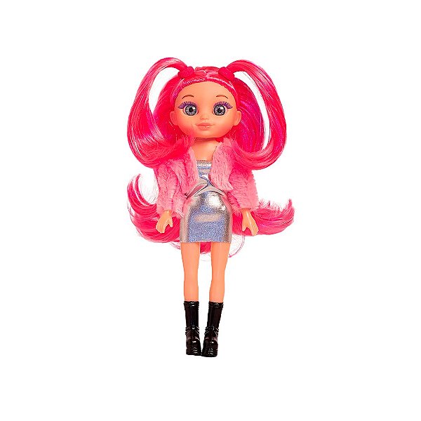 Boneca Violet Pink e seus acessórios