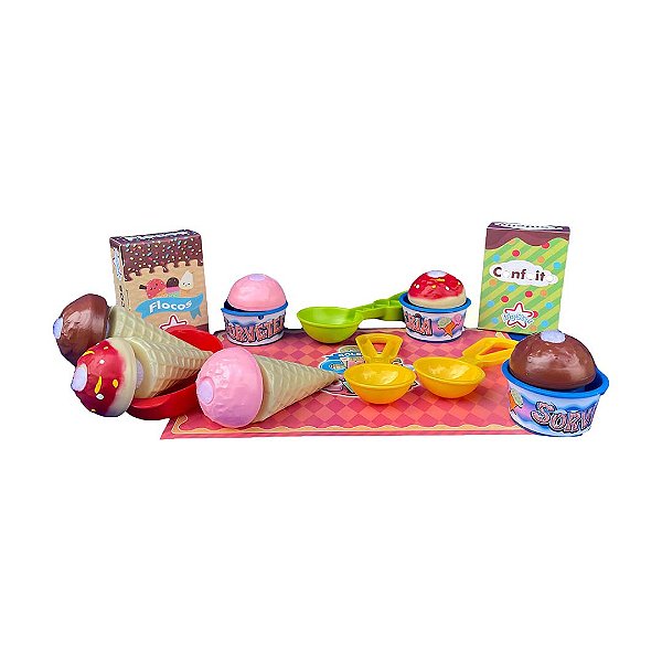 Brinquedo Sorveteria Crec Crec Faz De Conta Big Star
