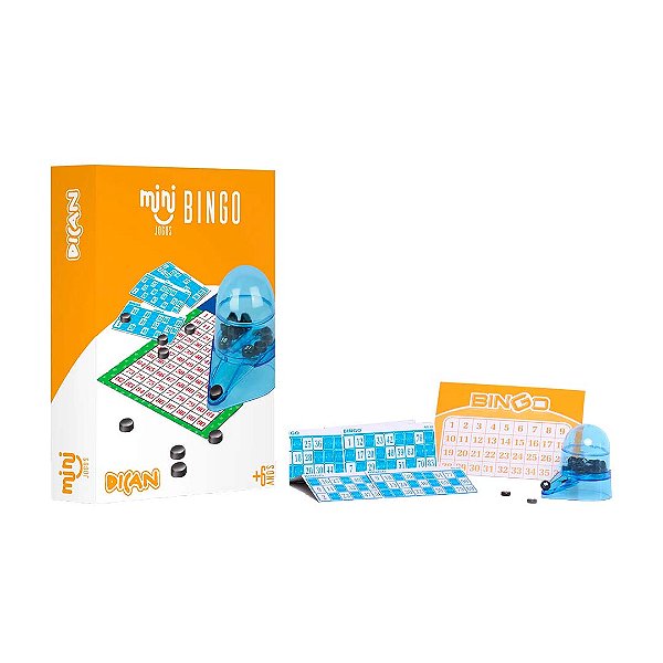Jogo mini Bingo Diversão em Qualquer lugar