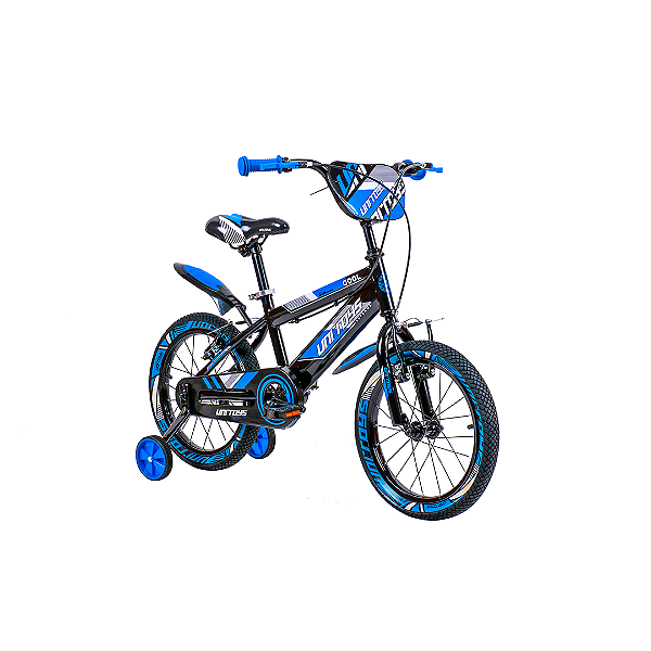 Bicicleta Infantil Pro Aventura Azul Aro 16 Unitoys