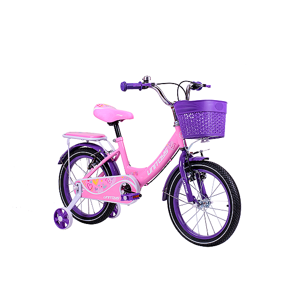 Bicicleta Bike Love Rosa Aro 16 Unitoys