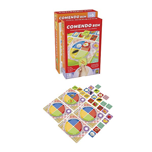 Jogo Infantil Comendo Bem Grow
