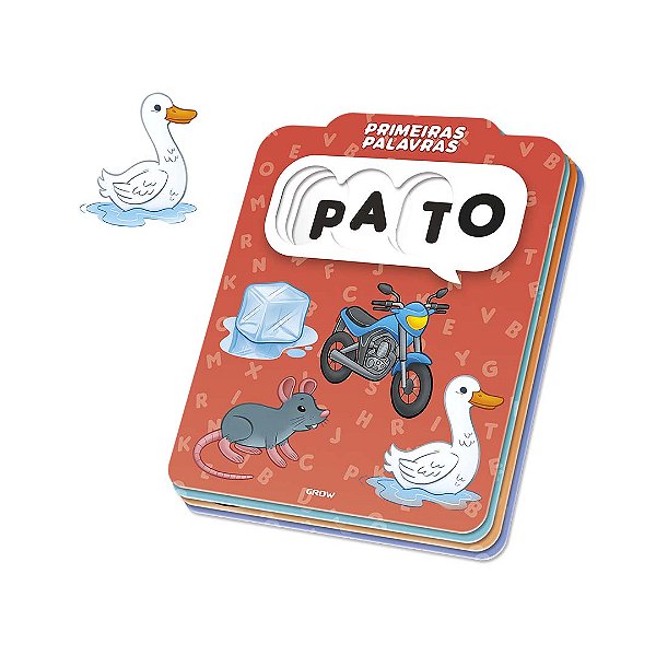 Jogo Infantil Memo Sílabas Grow