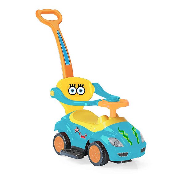 Carrinho De Passeio De Bebê Mega Car Empurrador Bob Até 25kg