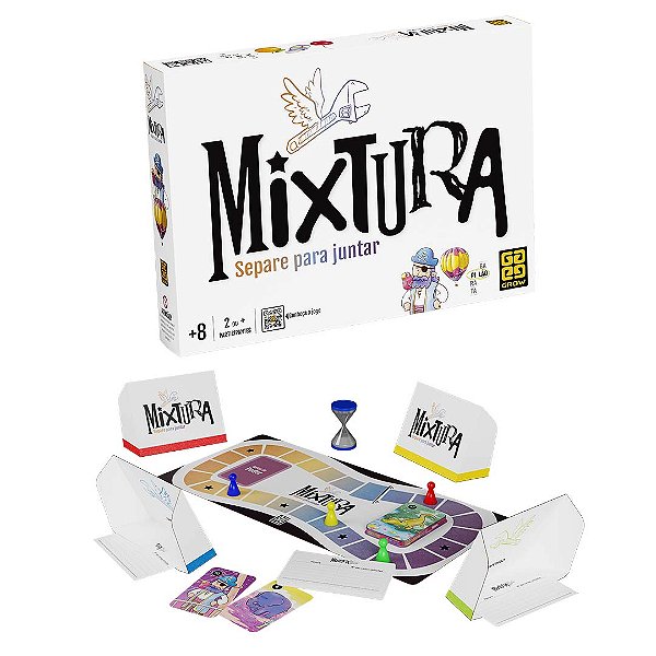 Jogo de Tabuleiro Mixtura Divirta-se com a Familia e Amigos!