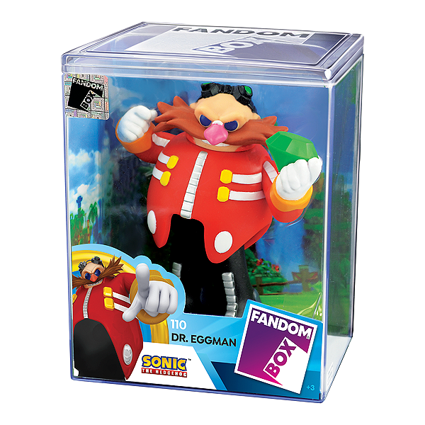 Boneco Fandom Box Turma Do Sonic Dr. Robotnik Original