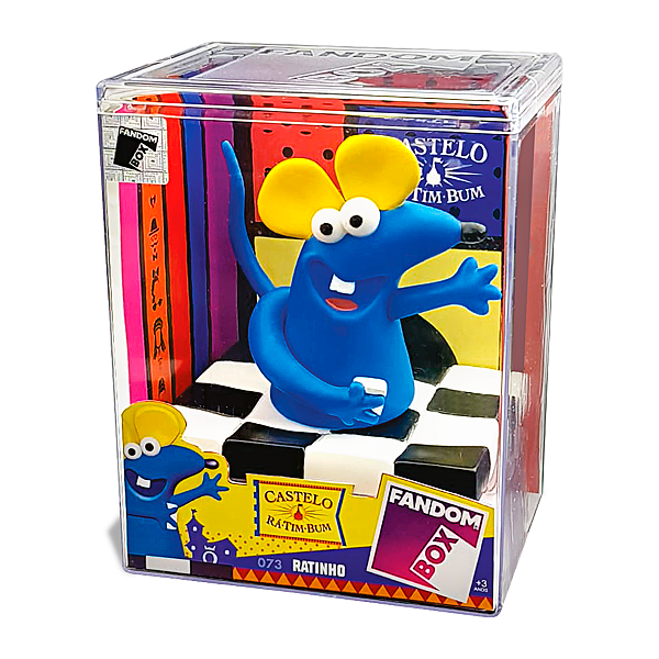 Boneco Fandom Box Ratinho Castelo Ra Tim Bum Original