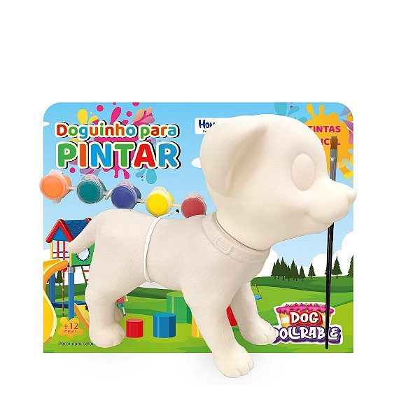 Doguinho Para Pintar Homeplay