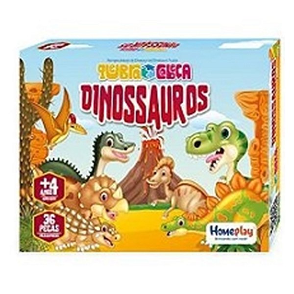 Quebra-Cabeça Dinossauros XPLAST