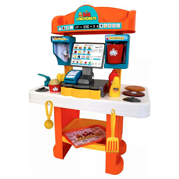 Big Lanchonete Fast Food de brinquedo