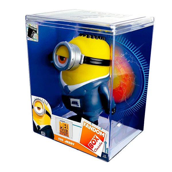 Boneco Vinil Jerry Minions Meu Malvado Favorito Fandom Box Colecionável