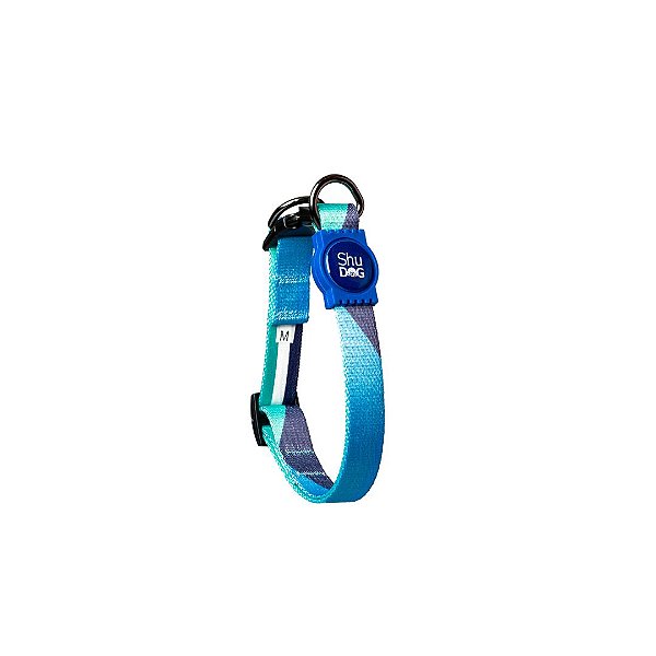 Coleira para Cães Shudog - Square Azul