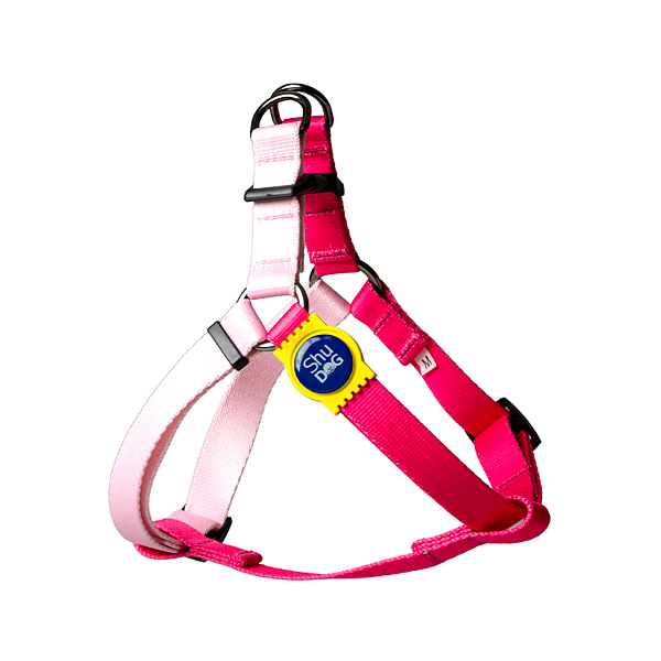 Peitoral Americano para Cachorros  - Hype Rosa Neon