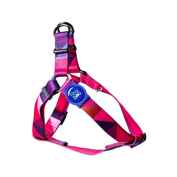 Peitoral Americano para Cachorros  - Square Rosa