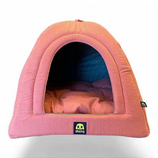 Cabana e Cama para cachorros e gatos Hype 2 em 1