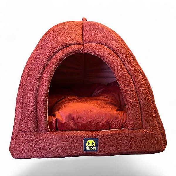 Cabana e Cama para cachorros e gatos Hype 2 em 1