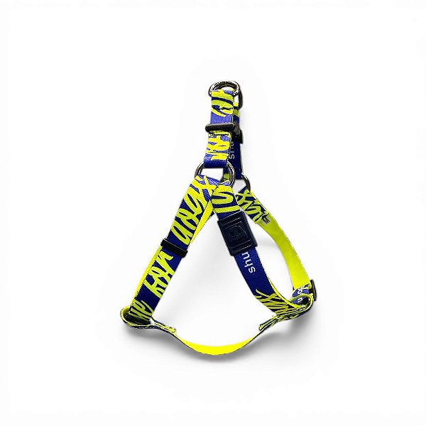 Peitoral Americano para Cachorros - Style Azul