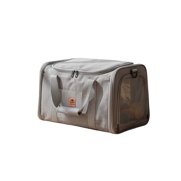 Bolsa de Transporte ShuDog para Cães e Gatos - Cinza