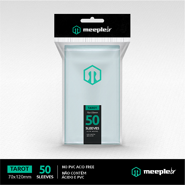 Sleeves MeepleBR - TAROT (70x120mm)