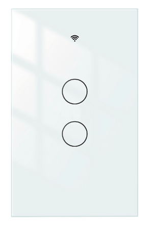INTERRUPTOR DE LUZ 2 BOTOES WIFIBRANCO- VDS ILBW-2B