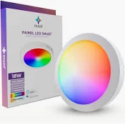 PAINEL LED SMART SOBREPOR REDONDO 30X30 EKHM-T2024 SOBREPOR