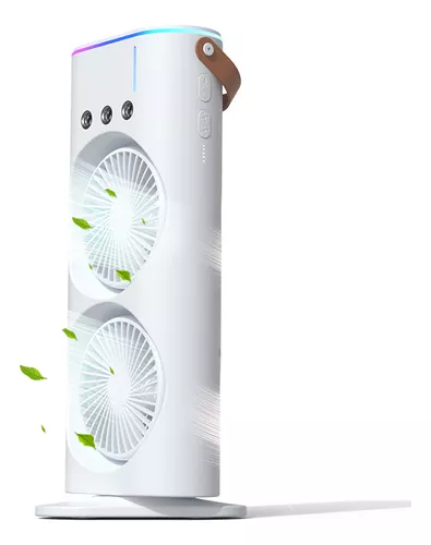 MINI AR CONDICIONADO VENTILADOR PORTATIL DUPLO GIRATORIO ZMFS 02