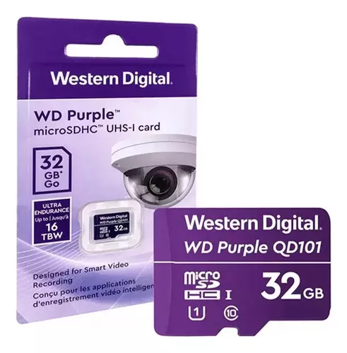 CARTAO MICRO SD 32GB WD INTELBRAS