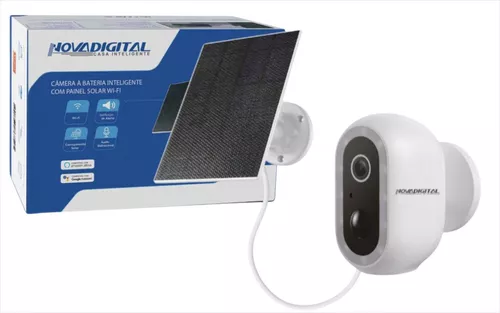 CÂMERA INTELIGENTE A BATERIA COM PAINEL SOLAR Wi-Fi - CS-BTS-PRO