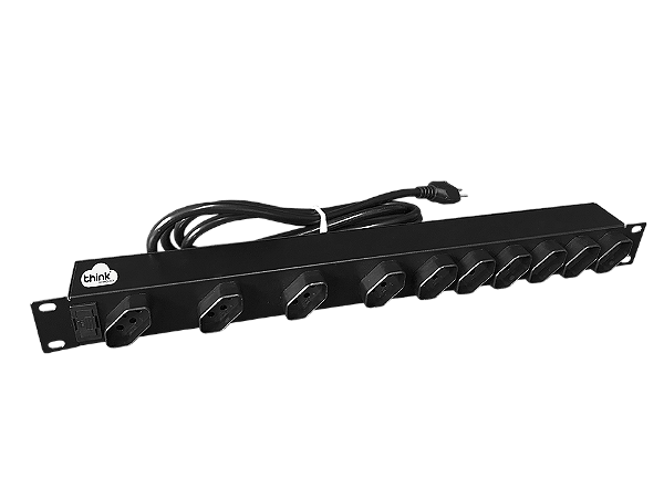 REGUA TOMADAS 10A/08P 1200W - THINK