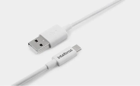 CABO USB TYPE C 1.2M PVC BRANCO EUAC12PB