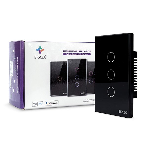 INTERRUPTOR 3B PT ZIGBEE T307-3ZP