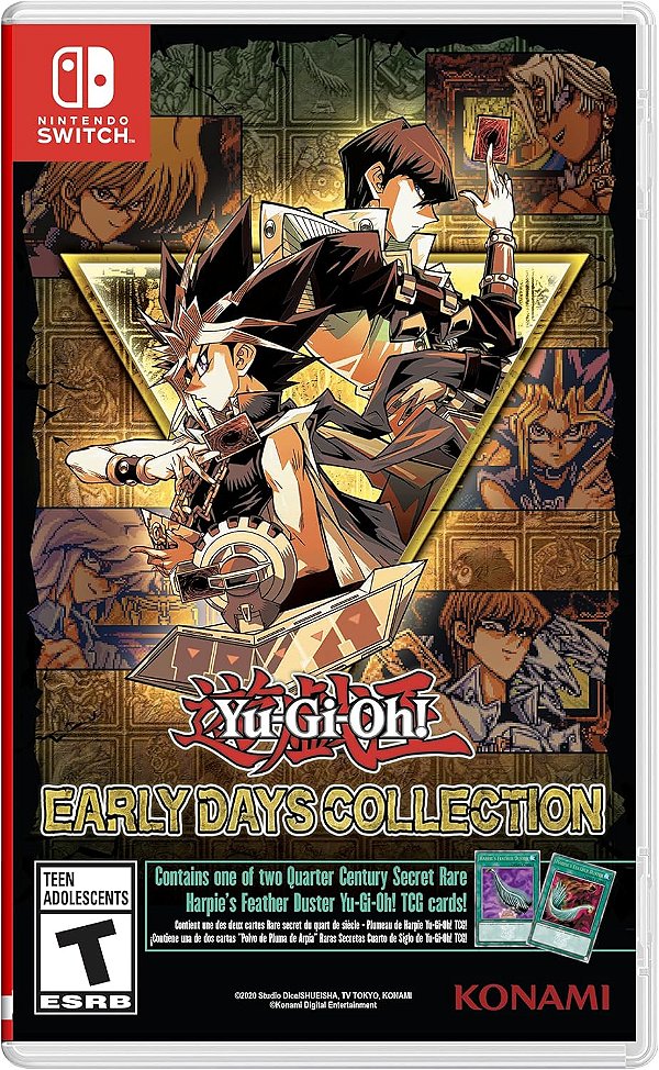 Yu Gi Oh Early Days Collection Switch Midia Fisica