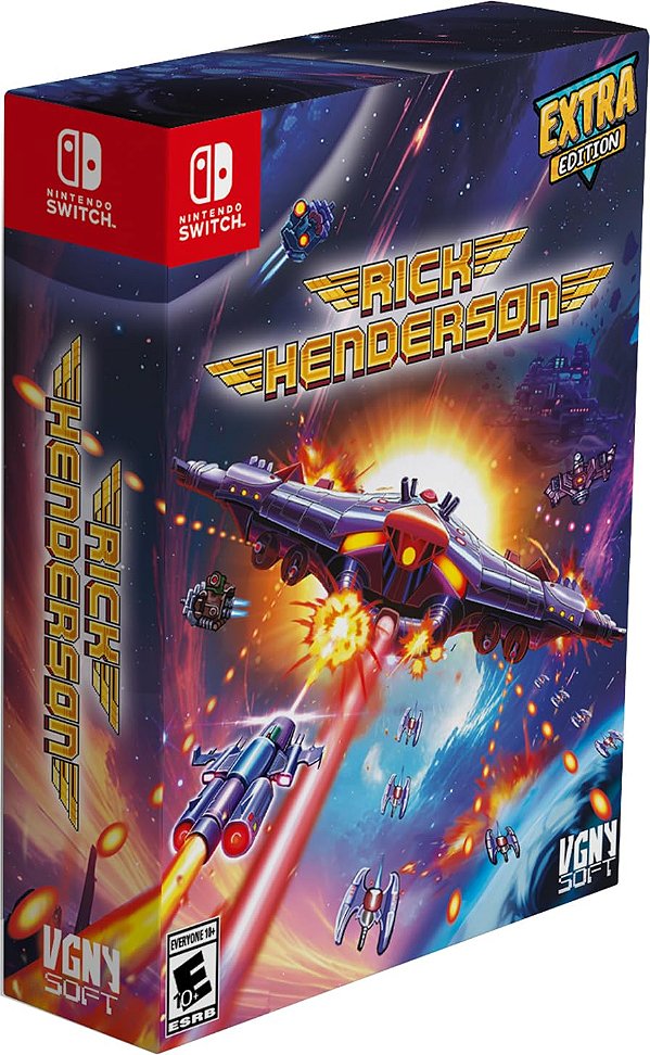 Rick Henderson Extra Edition Switch Midia Fisica